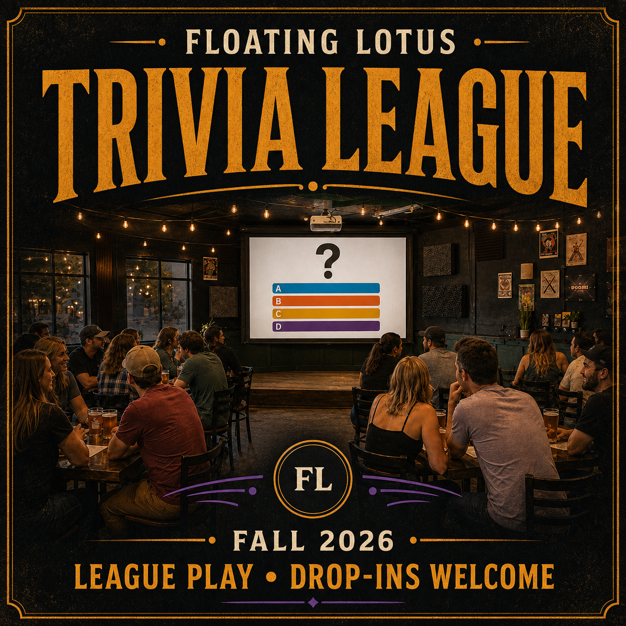 Trivia Night event poster